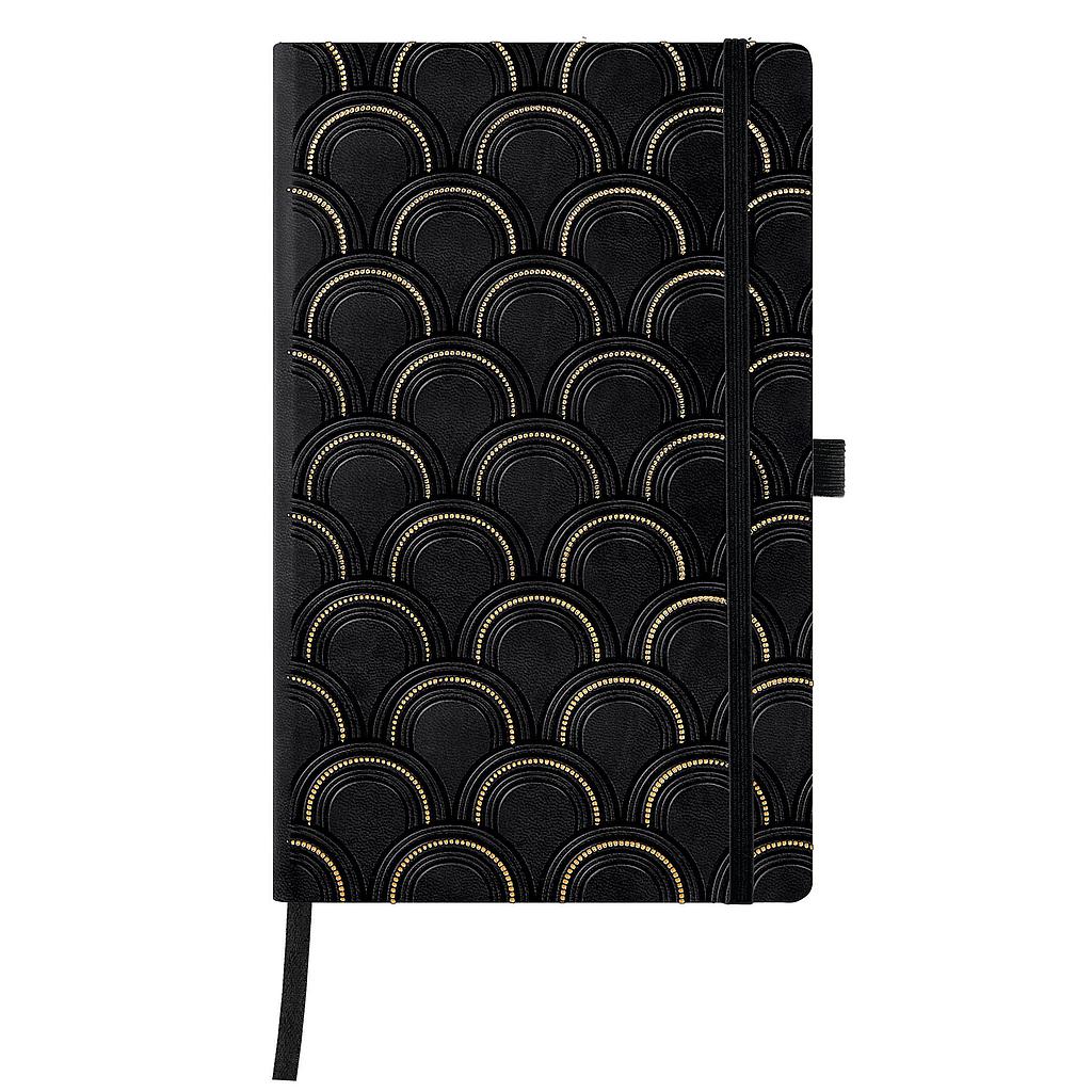 QC7-Notebook Castelli Milano / Copper&amp;Gold / NS-464-Art Deco Gold