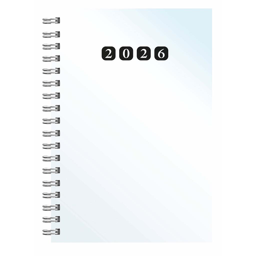 D13-Agenda Dia Wire'o / 1H-Polipropileno / 353-Natural