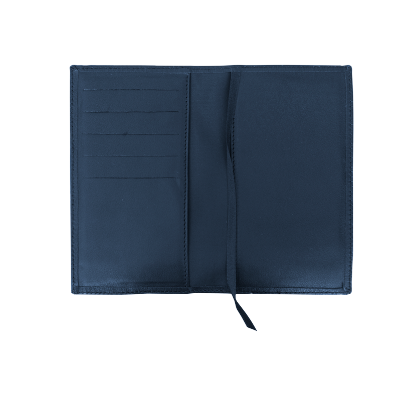 E04-Bolsillo Wire'o / Piel Izaro / Azul 2406