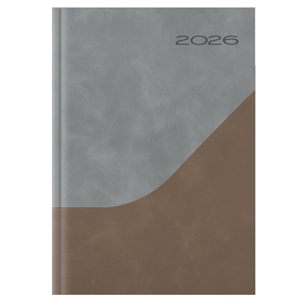 E11-Agenda Dia / AS-Pula / H50-Marrón-Gris