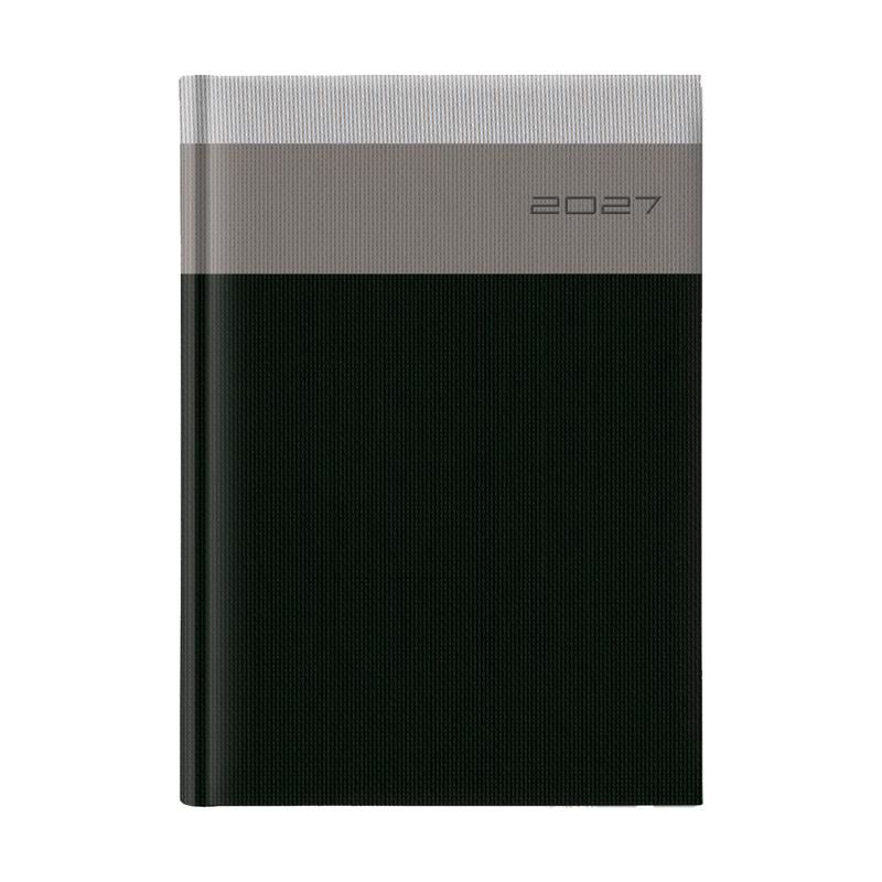 E11-Agenda Dia / AY-Geneve / R10-Negro/Gris/Plata