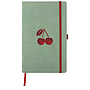 QC6-Notebook Castelli Milano / Velluto / QA-046-Cherry